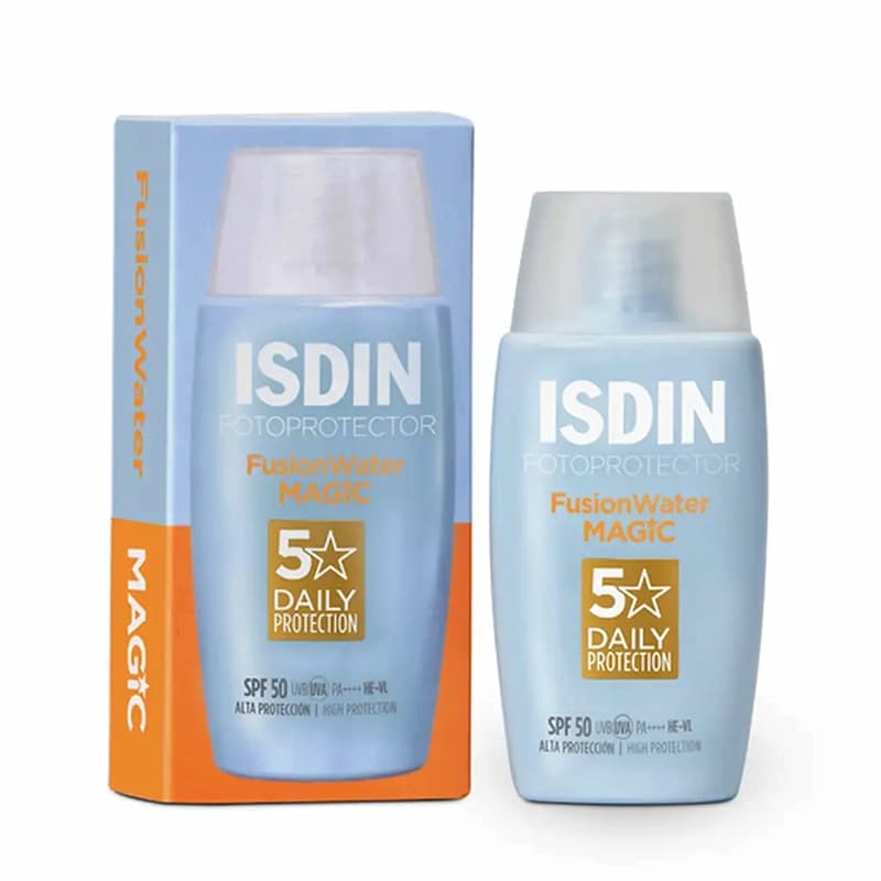 ضدآفتاب فیوژن واتر مجیک ایزدین | ISDIN Fusion Water Magic SPF50 — تصویر ۸