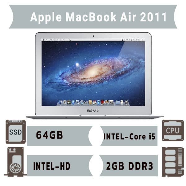 لپ تاپ استوک اپل MacBook Air 2011