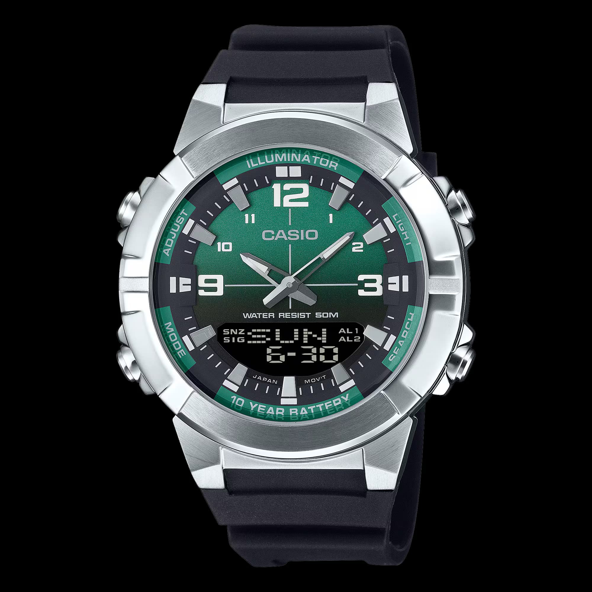 ساعت مچی مردانه کاسیو مدل AMW-870A-3AV — تصویر ۳