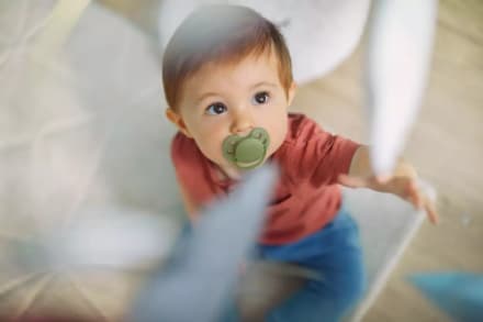 پستانک ۲ عددی ۱۸+ ماه فیلیپس اونت Avent Ultra Soft سبز و نارنجی — تصویر ۳