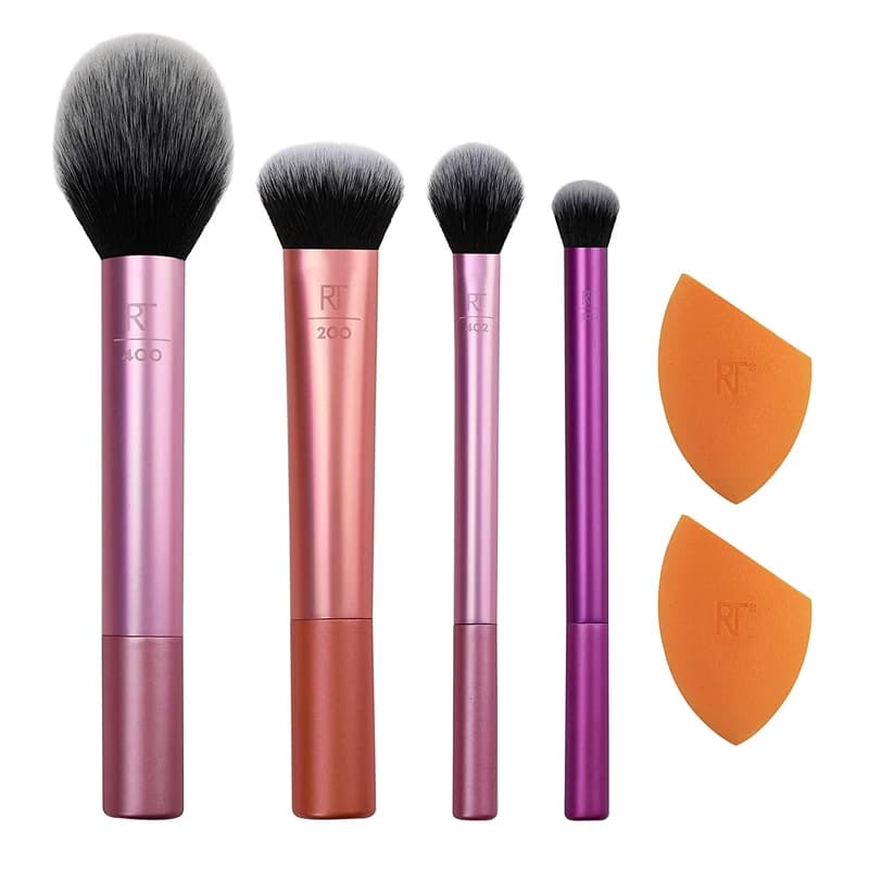 ست براش و پد ریل تکنیک (۲ پد) Real Techniques Brush & 2 Miracle Complexion Sponges Set — تصویر ۲