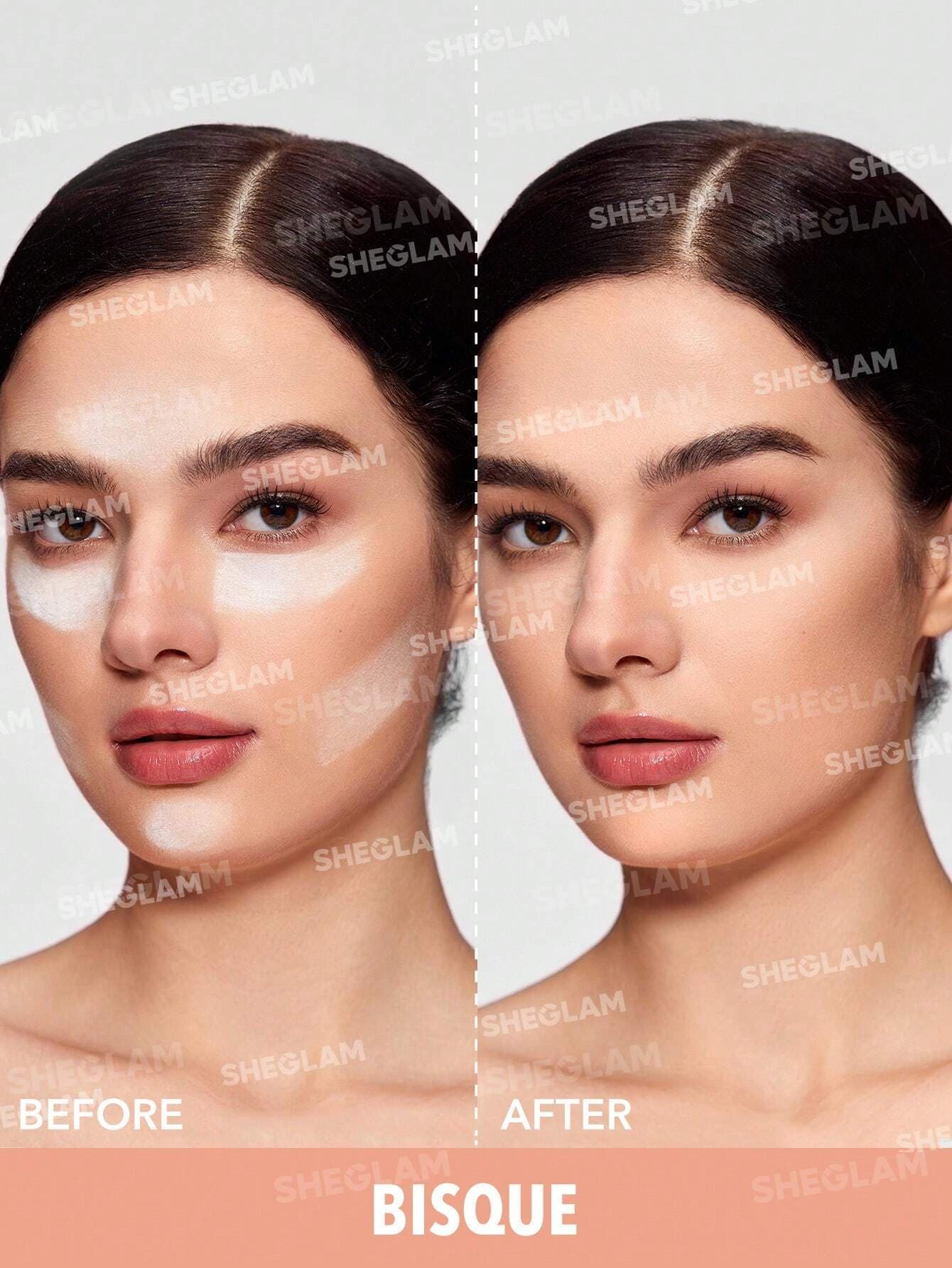 پودر فیکس دوطبقه شیگلم SHEGLAM Insta-Ready Face & Under Eye Setting Powder Duo — تصویر ۷