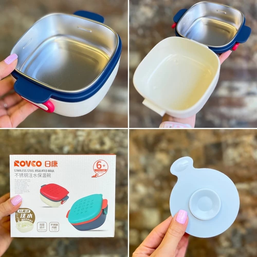 ظرف غذای دوجداره رووکو Rovco — تصویر ۴