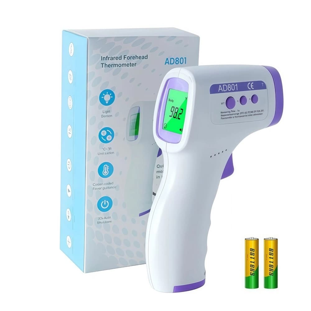 تب سنج لیزری نوزاد و کودک مدل AD801 — تصویر ۵