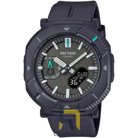 ساعت کاسیو پروتک کاسیو Protrek PRJ-B001-1D با بند رزین دودی ضدآب
