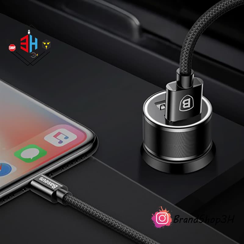 شارژر فندکی فست بیسوس Dual USB Quick Car Charger — تصویر ۱۱