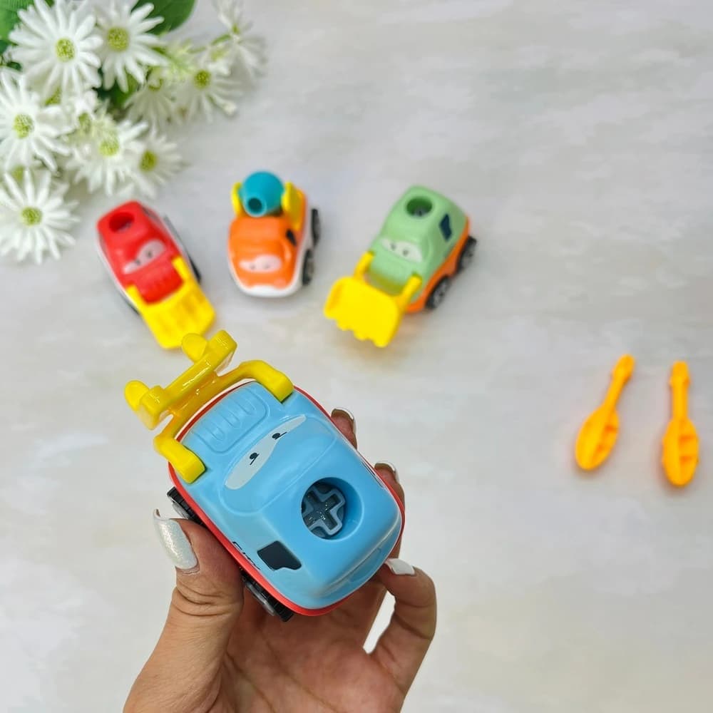 پک ۴ عددی ماشین راهسازی DIY ASSEMBLES TOYS — تصویر ۴