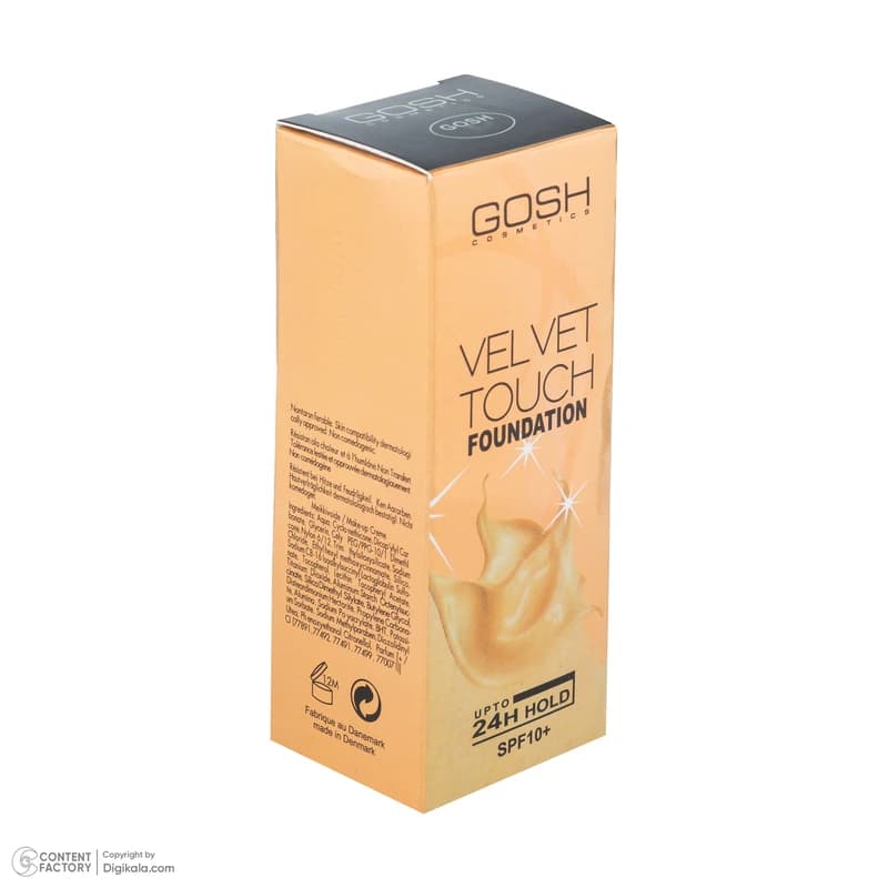 کرم پودر گاش مدل Velvet Touch Foundation SPF 10 — تصویر ۶