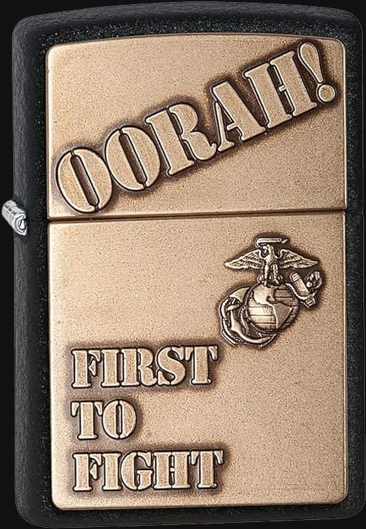 فندک زیپو مدل 28368 US Marine First To Fight Emblem