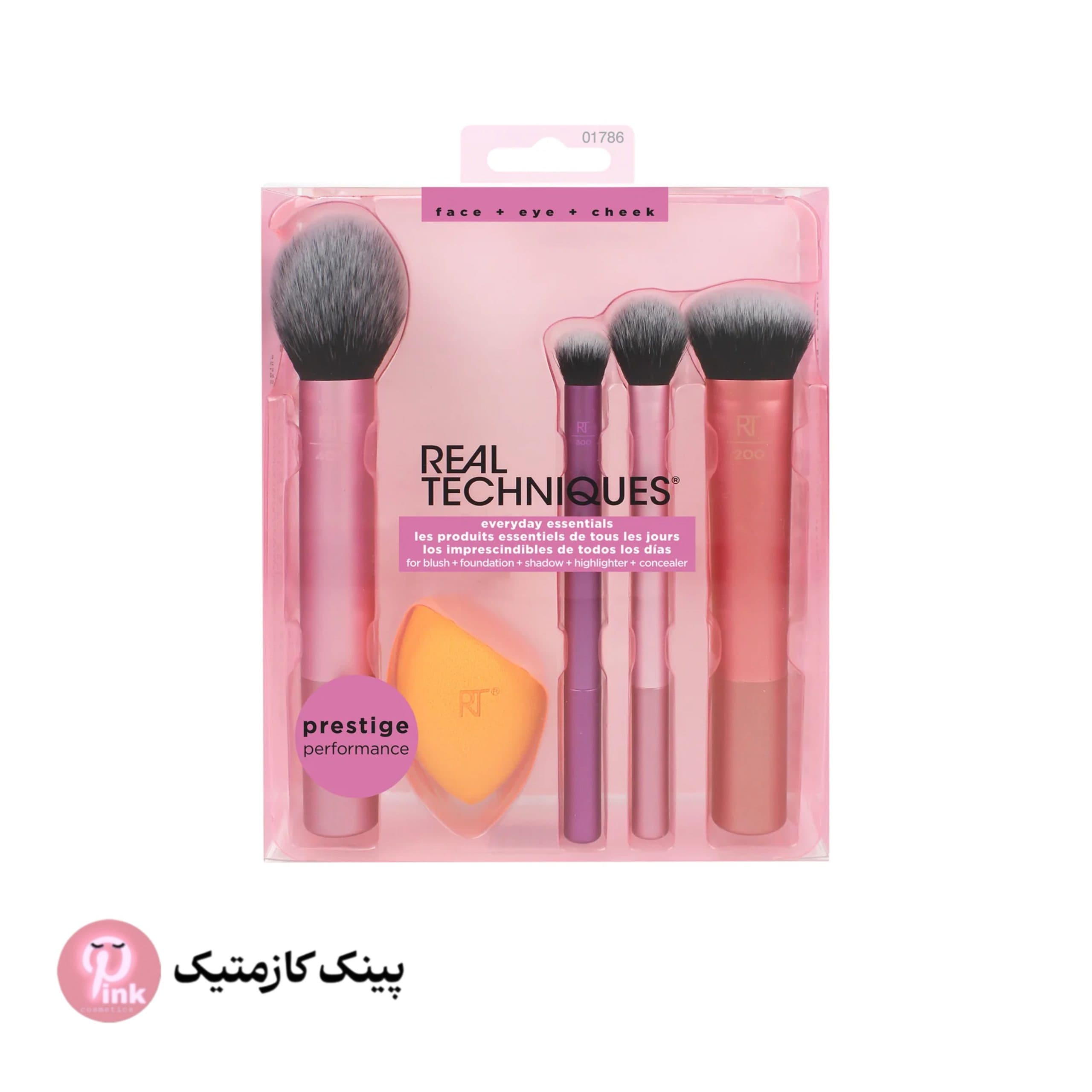 پک براش و بلندر ریل تکنیک Real Techniques Everyday Essentials — تصویر ۶