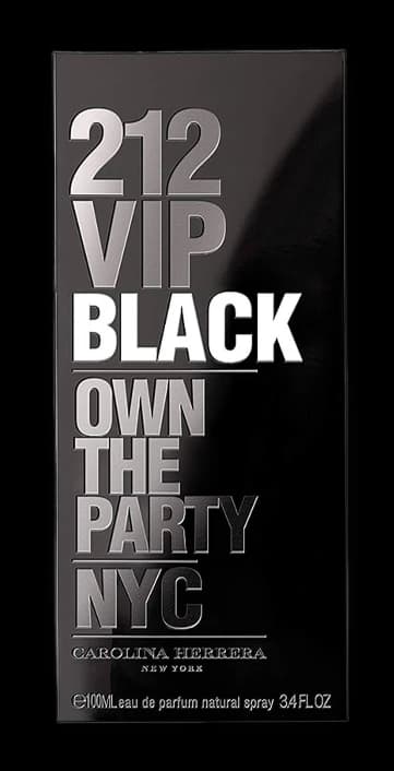 عطر کارولینا هررا 212 وی ای پی بلک | 212 Vip Black men EDP — تصویر ۴
