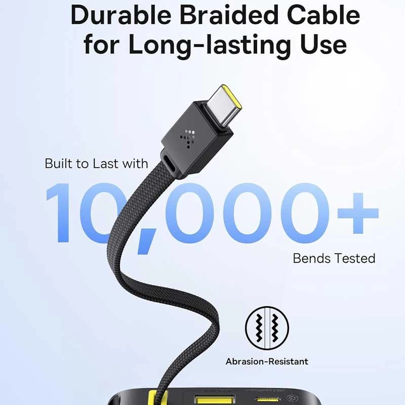 پاوربانک بیسوس مدل EnerFill FC51 22.5W ظرفیت 10000mAh — تصویر ۱۲