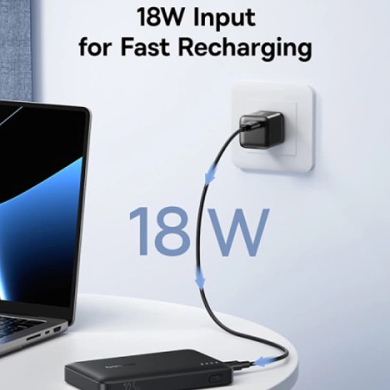 پاوربانک بیسوس مدل EnerFill FP21 ظرفیت 10000mAh — تصویر ۵