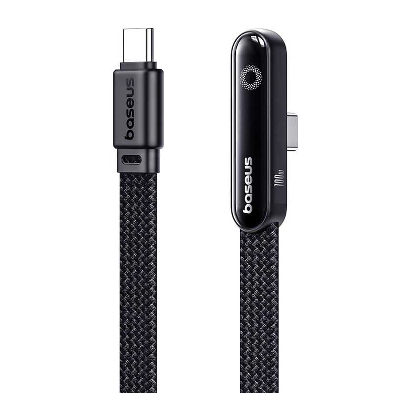 ‏کابل شارژ سریع USB-C به USB-C بیسوس مدل MVP 3 100W طول 1m