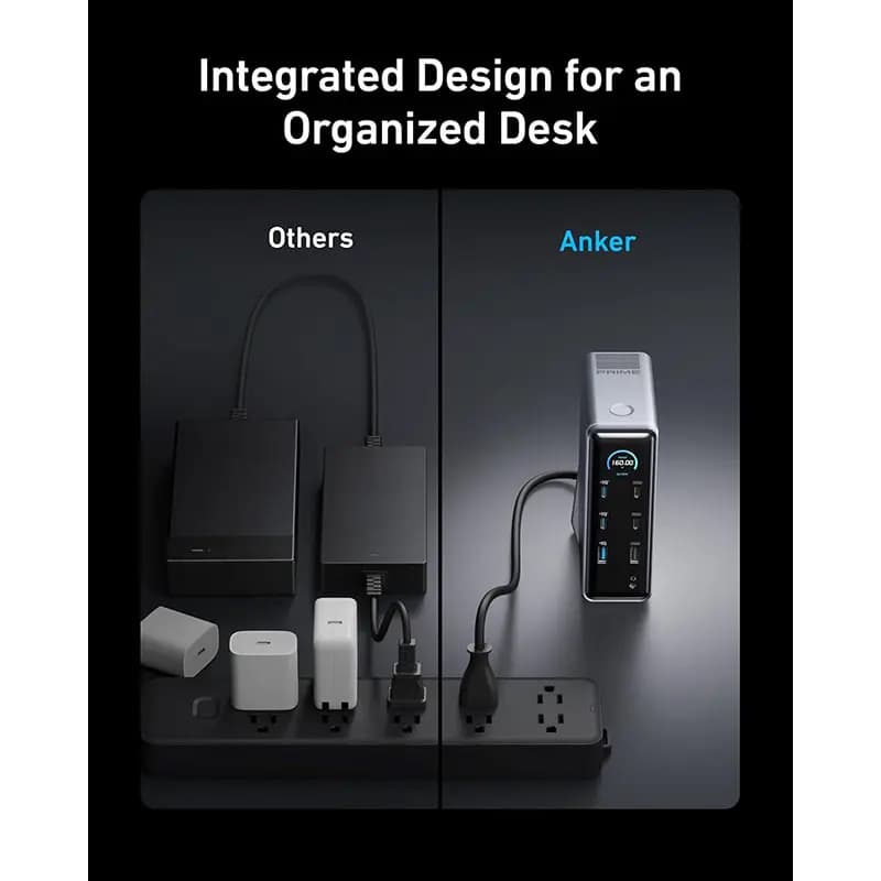 هاب دیتا 14 پورت انکر ANKER Prime Charging Docking Station 14 in 1 A83B6 — تصویر ۱۰