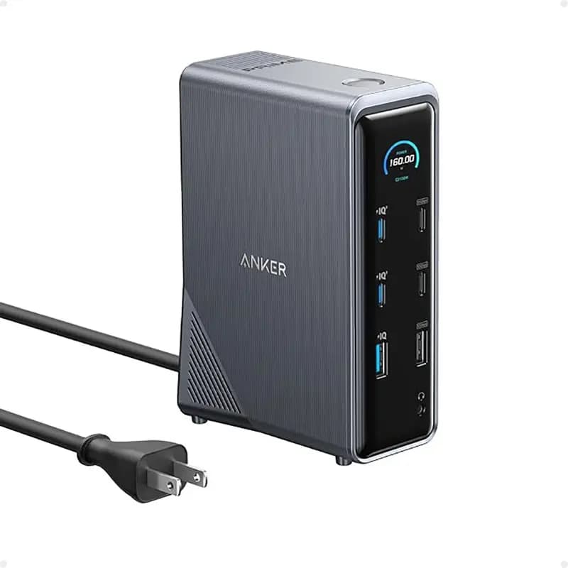 هاب دیتا 14 پورت انکر ANKER Prime Charging Docking Station 14 in 1 A83B6 — تصویر ۶