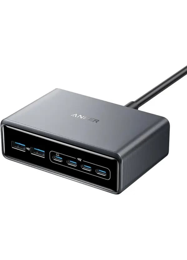 هاب شارژ ۶ پورت انکر ANKER 200W 6 Port GaN Charging Station مدل A2683 — تصویر ۵