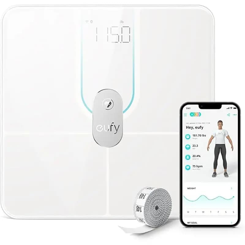 ترازوی دیجیتال هوشمند یوفی مدل Eufy Smart Scale P2 Pro T9149 — تصویر ۵