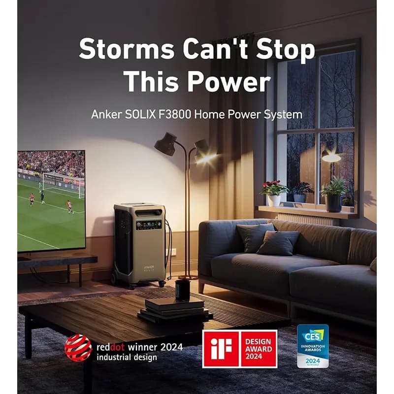 پاور استیشن انکر مدل Anker SOLIX F3800 Portable Power Station 3840Wh A1790 — تصویر ۶