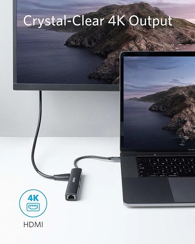 هاب 5 پورت USB-C انکر مدل A8338 — تصویر ۵