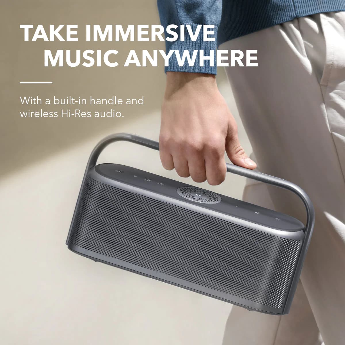 اسپیکر بلوتوثی انکر مدل Soundcore Motion X600 A3130 — تصویر ۳