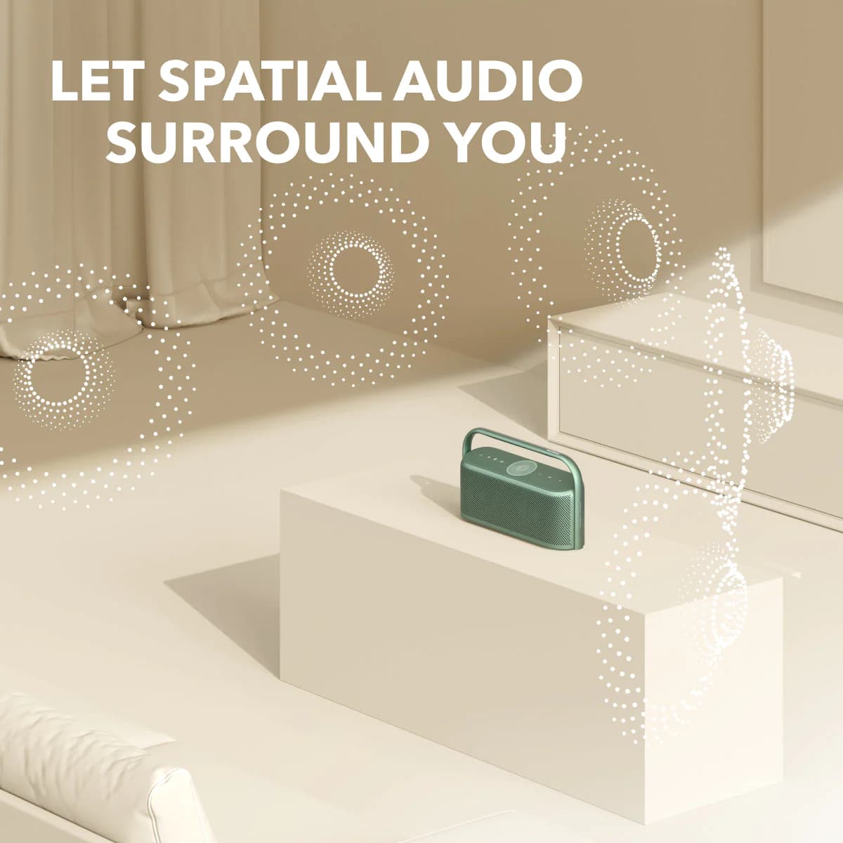 اسپیکر بلوتوثی انکر مدل Soundcore Motion X600 A3130 — تصویر ۵