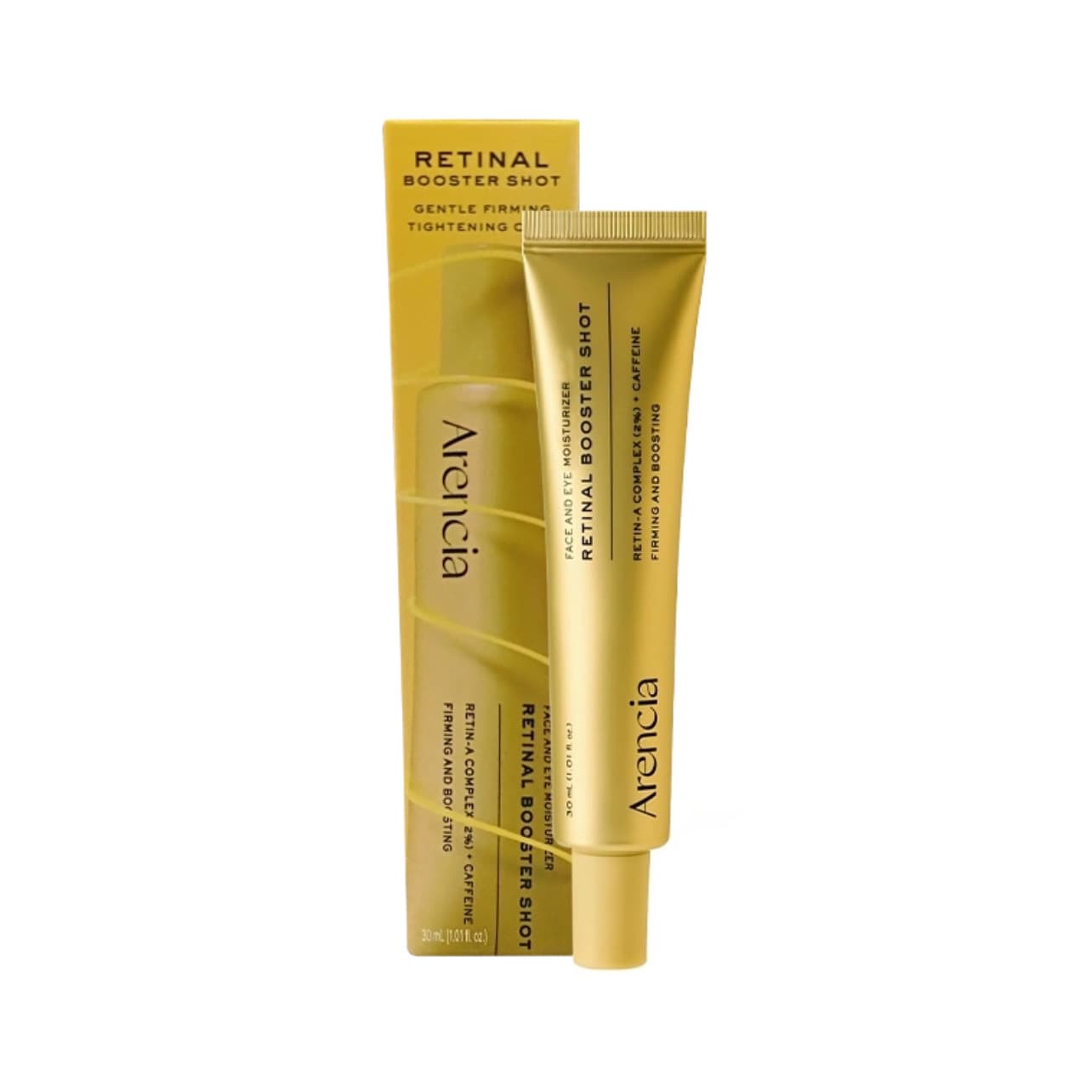 کرم رتینال بوستر شات آرنسیا دور چشم صورت | Retinal Booster Shot با Retin-A Complex ۲٪ و کافئین | 30ml اورجینال — تصویر ۳