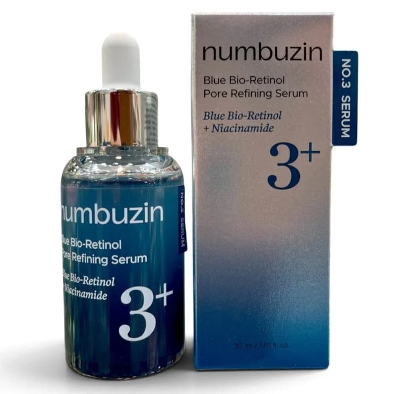 سرم بایو رتینول نامبوزین شماره 3 رفع کننده منافذ پوست مدل BLUE BIO-RETINOL PORE REFINING حجم 30ml | اورجینال — تصویر ۲