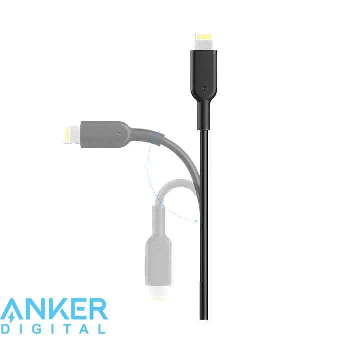کابل تبدیل USB به لایتنینگ انکر مدل A8432 طول ۰.۹ متر — تصویر ۲