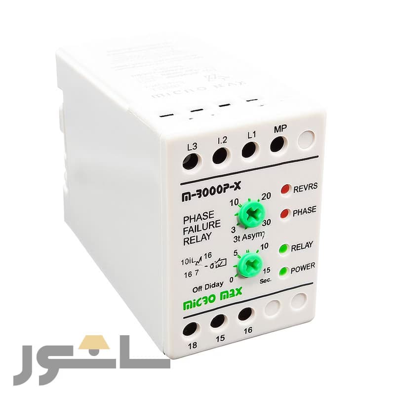 رله کنترل فاز TELE-101 میکرومکس — تصویر ۲