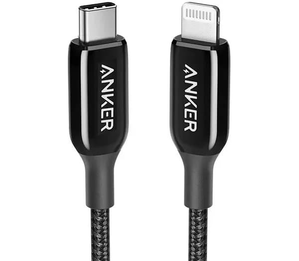 کابل USB-C به لایتنینگ انکر مدل A8843 طول 1.8 متر