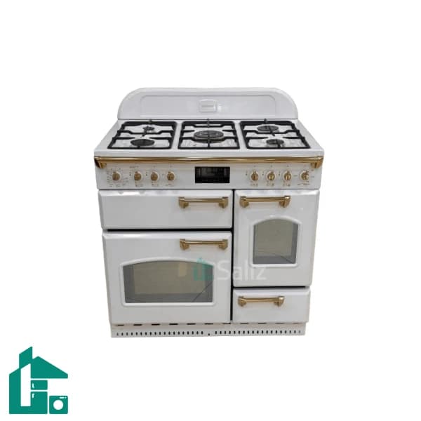 اجاق گاز تاکنو مدل FALCON L 5B WW (طلایی و کروم) — تصویر ۱۱