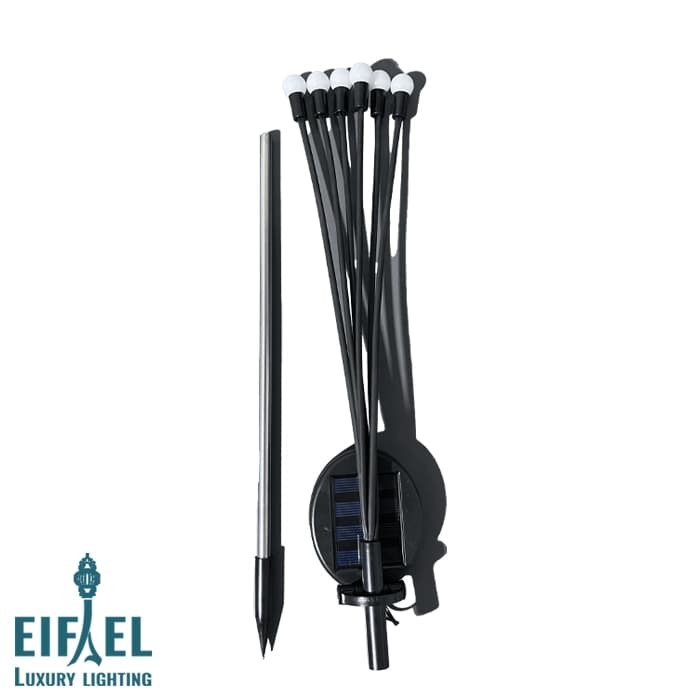 چراغ خورشیدی چمنی 6 عددی — تصویر ۵