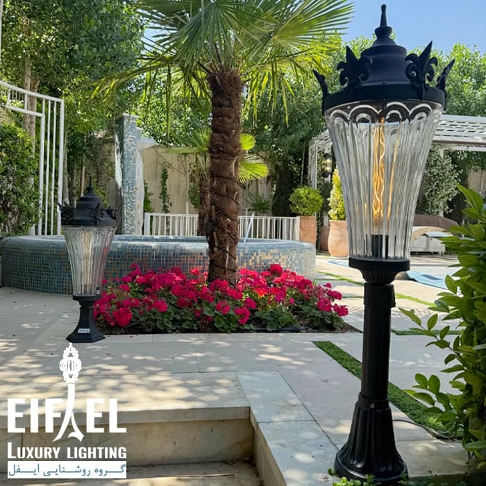 چراغ چمنی مدل الیزا — تصویر ۲