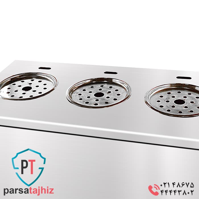 سماور مکعب مستطیل ترک 30 لیتری — تصویر ۶