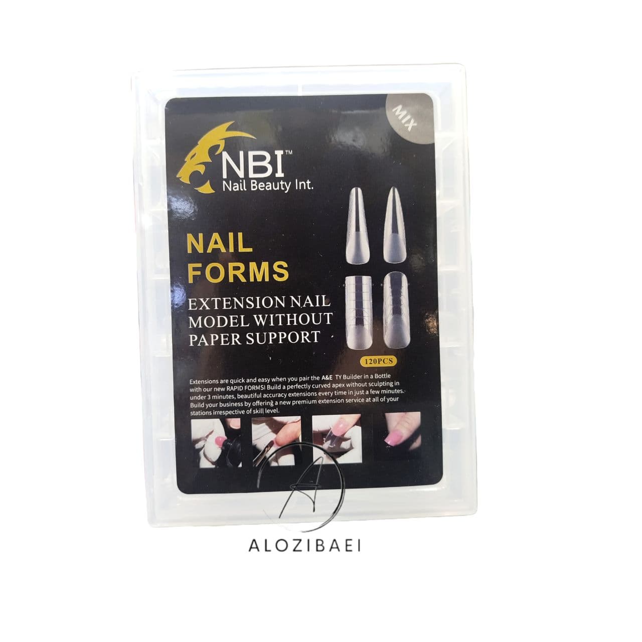 قالب کاشت ژل ان بی ای|NBI مدل میکس 120 عددی