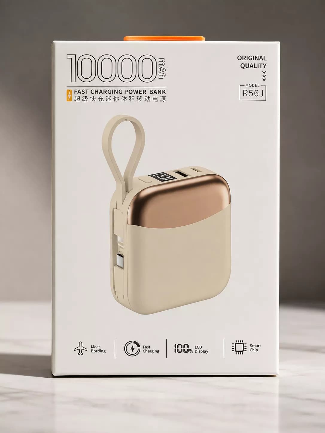 پاوربانک GJBY R56J 10000mAh | شارژ سریع 22.5W