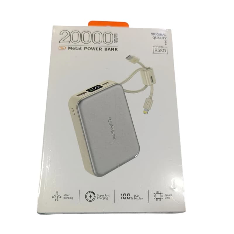 پاوربانک GJBY R580 ظرفیت 20000mAh — تصویر ۲