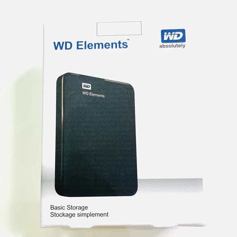 هارد اکسترنال وسترن دیجیتال مدل Elements ظرفیت 320 گیگابایت استوک — تصویر ۵