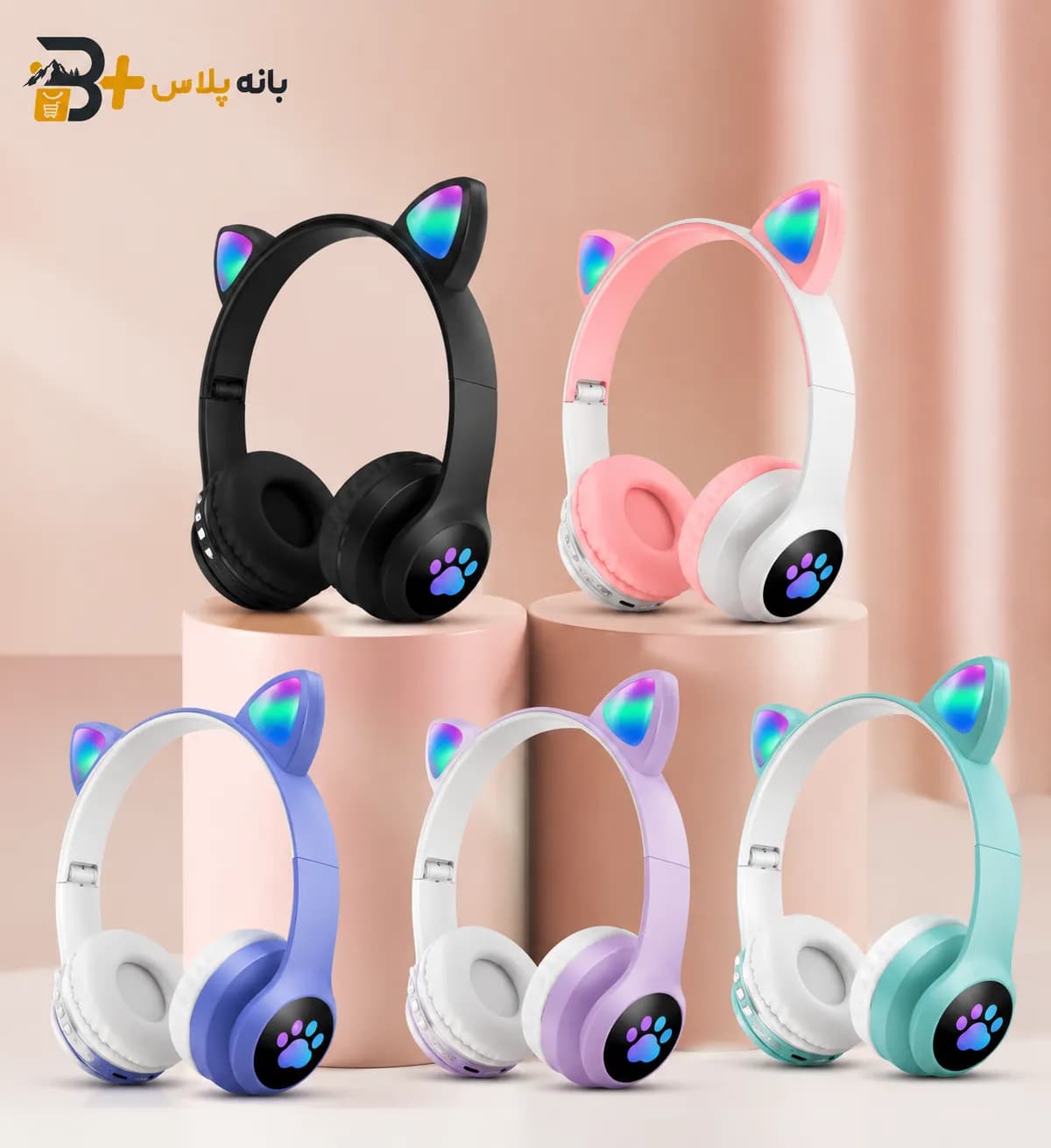 هدفون گربه ای GJBY CA-028 — تصویر ۴