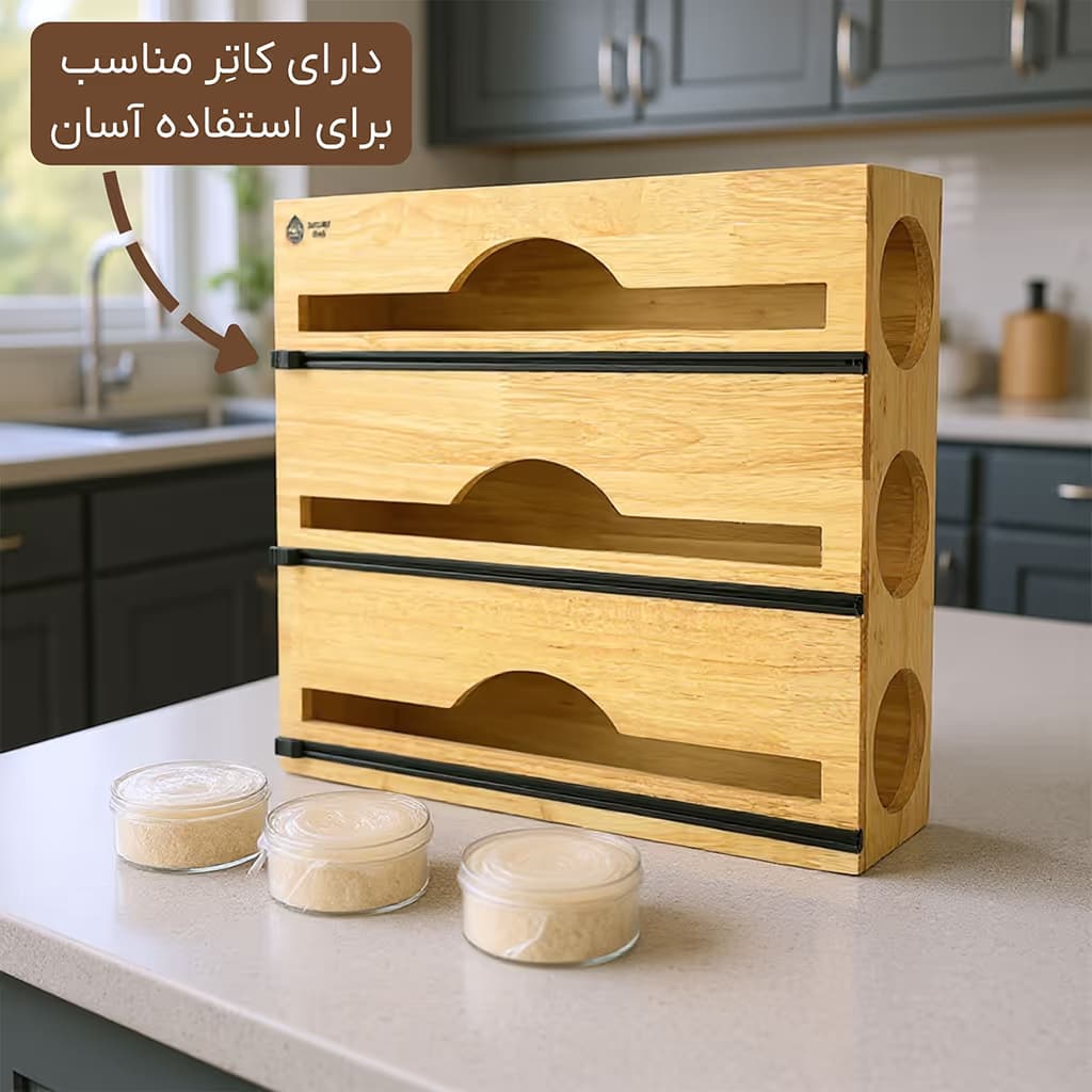 سلفون کش سه رول گلدن استار گلدن استار — تصویر ۸