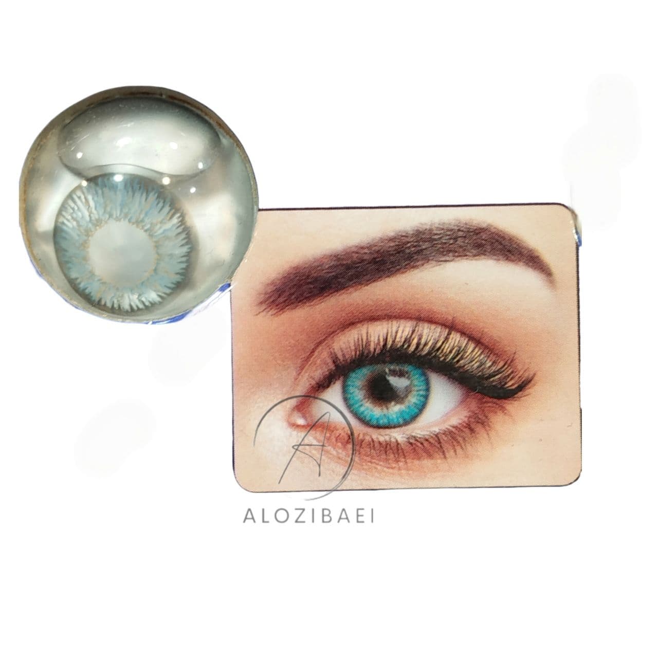 لنز چشم لاکی لوک پرو مدل Ice Blue3
