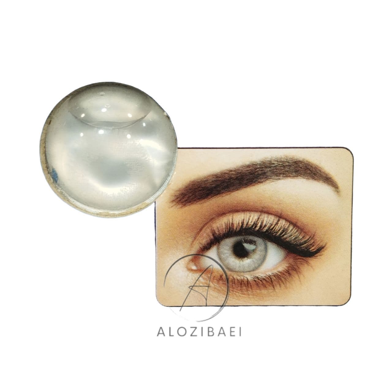 لنز چشم لاکی لوک پرو مدل Ice gray1