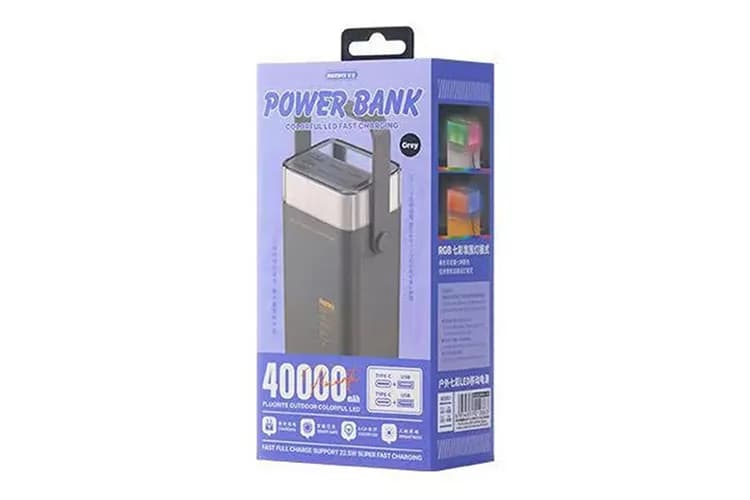 پاوربانک ریمکس REMAX مدل RPP-596 ظرفیت 40000 — تصویر ۷