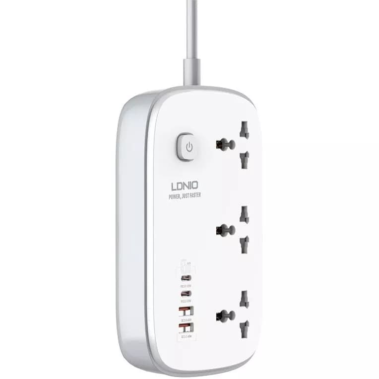 چندراهی برق الدینیو LDNIO مدل SC3416 — تصویر ۵