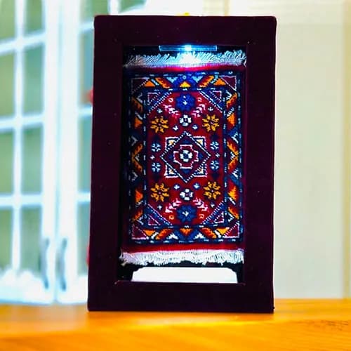 تابلو فرش دستباف ترنجک