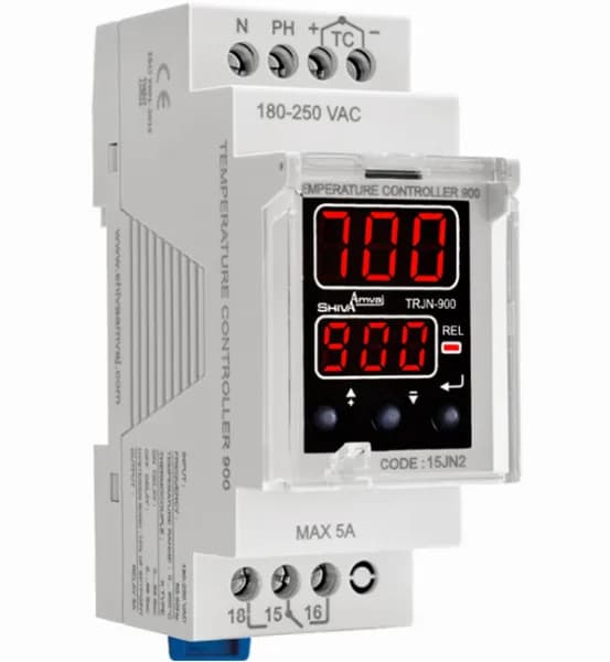ترموستات دیجیتال سری N شیوا امواج 0 تا 900 درجه مدل TRJN-900