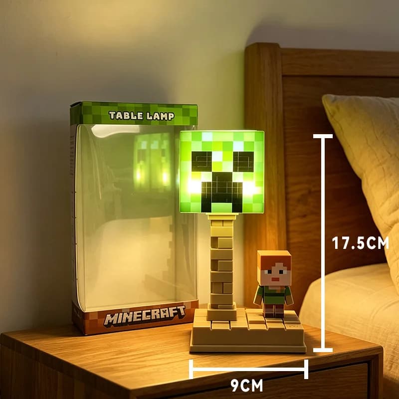 چراغ خواب رومیزی ماینکرفت (Minecraft Table Lamp) — تصویر ۵