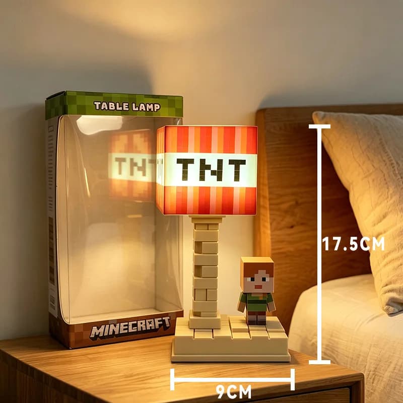 چراغ خواب رومیزی ماینکرفت (Minecraft Table Lamp) — تصویر ۴