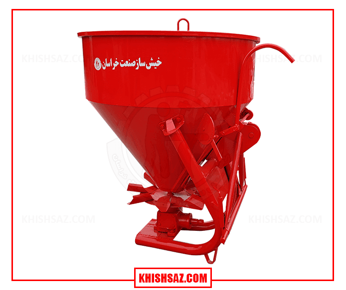 کودپاش 550 لیتری قیفي با گاردان کاوردار — تصویر ۱۱